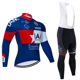 Set Fietsshirt Lange Mouw + Lange Koersbroek 2020 IAM Cycling N002